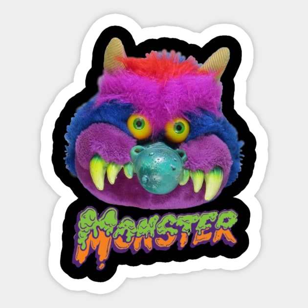 My Pet Monster Sticker by MySideOfTheLaundryRoom